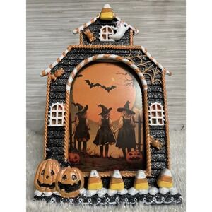 Max Studio 4x6 Haunted House Schoolhouse Picture Frame Photo Tabletop Display